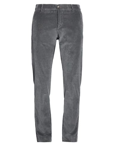 Hand Picked Man Pants Charcoal Size 34 Cotton, Modal, Elastane In Gray