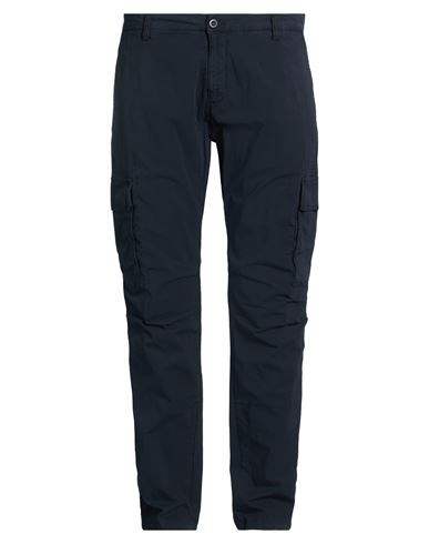 Modfitters Man Pants Navy Size 33 Cotton, Elastane In Blue