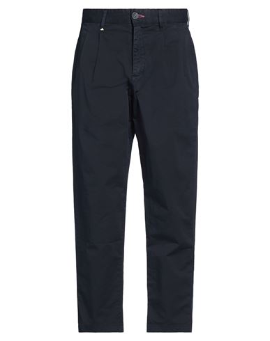 Berna Man Pants Navy Size 26 Cotton, Elastane In Blue