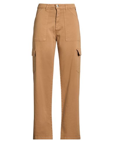 Pantalones Mujer Camel L,M Mujer
