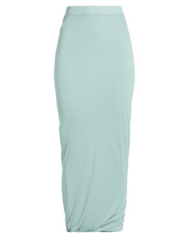 Isabel Benenato Woman Maxi Skirt Sage Green Size 4 Viscose