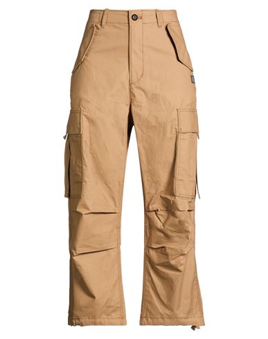 G-star Raw Woman Pants Khaki Size 28 Cotton, Recycled Cotton In Sand