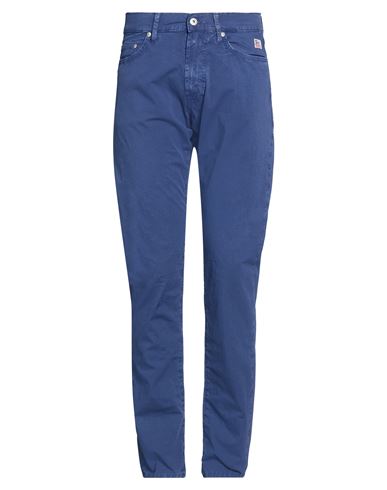 Roy Rogers Roÿ Roger's Man Pants Blue Size 30 Cotton, Rubber