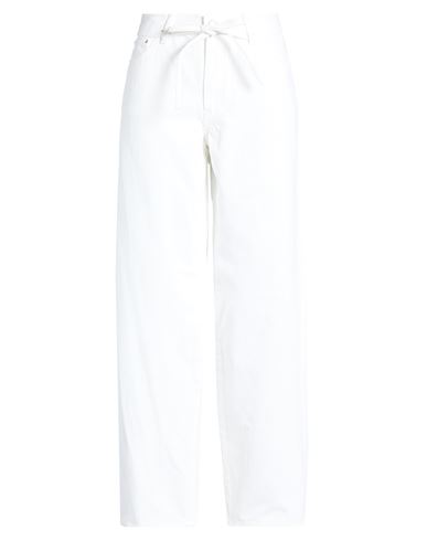 Only Woman Jeans White Size 30w-32l Cotton