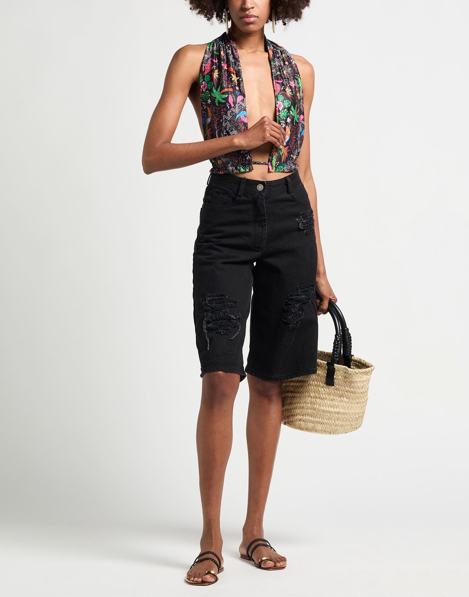  Isabel Benenato - Hosen & Röcke - Jeansshorts - On Yoox.com 