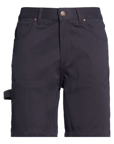 Why Not Brand Man Shorts & Bermuda Shorts Navy Size 32 Cotton, Elastane In Blue
