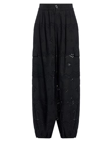 Susy-mix Woman Pants Black Size Xs Cotton