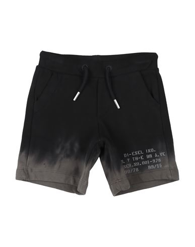 Diesel Babies'  Toddler Boy Shorts & Bermuda Shorts Black Size 4 Cotton, Elastane