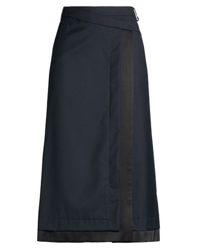 Midi-Rock Damen Marineblau 36 Damen