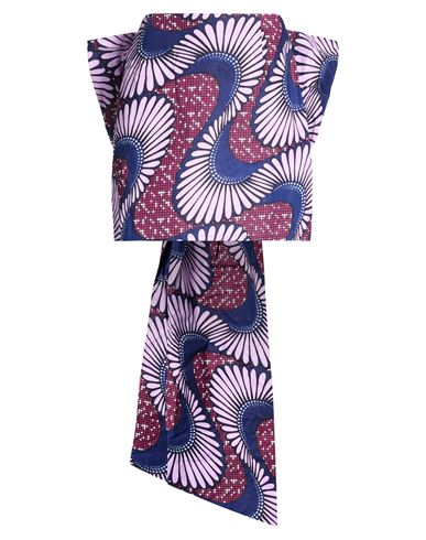 Jay Gry Woman Mini Skirt Purple Size M Cotton