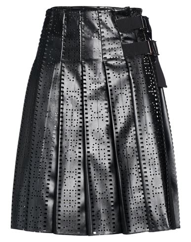 Falda midi Mujer Negro 34,36,38 Mujer