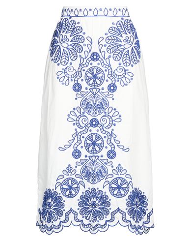 Falda midi Mujer Azul marino L Mujer