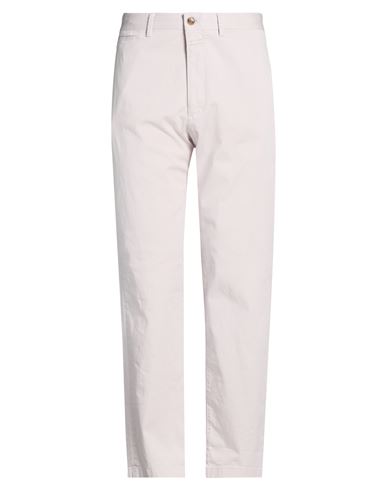 Closed Man Pants Light Grey Size 34 Organic Cotton, Elastane In Gray