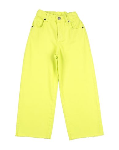 Douuod Babies'  Toddler Girl Pants Lime Green Size 6 Cotton, Polyester, Paper