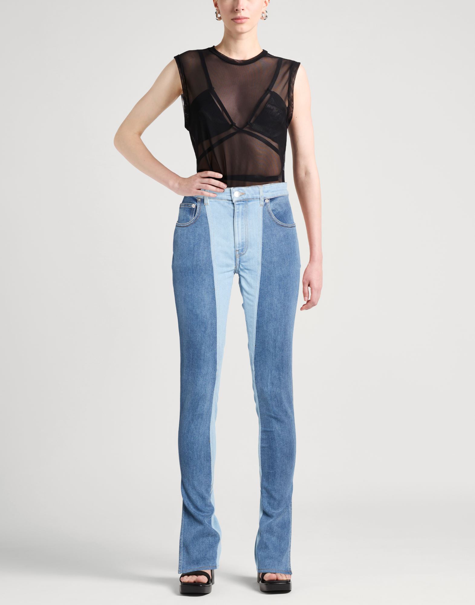  Mugler - Hosen & Röcke - Jeanshosen - On Yoox.com 