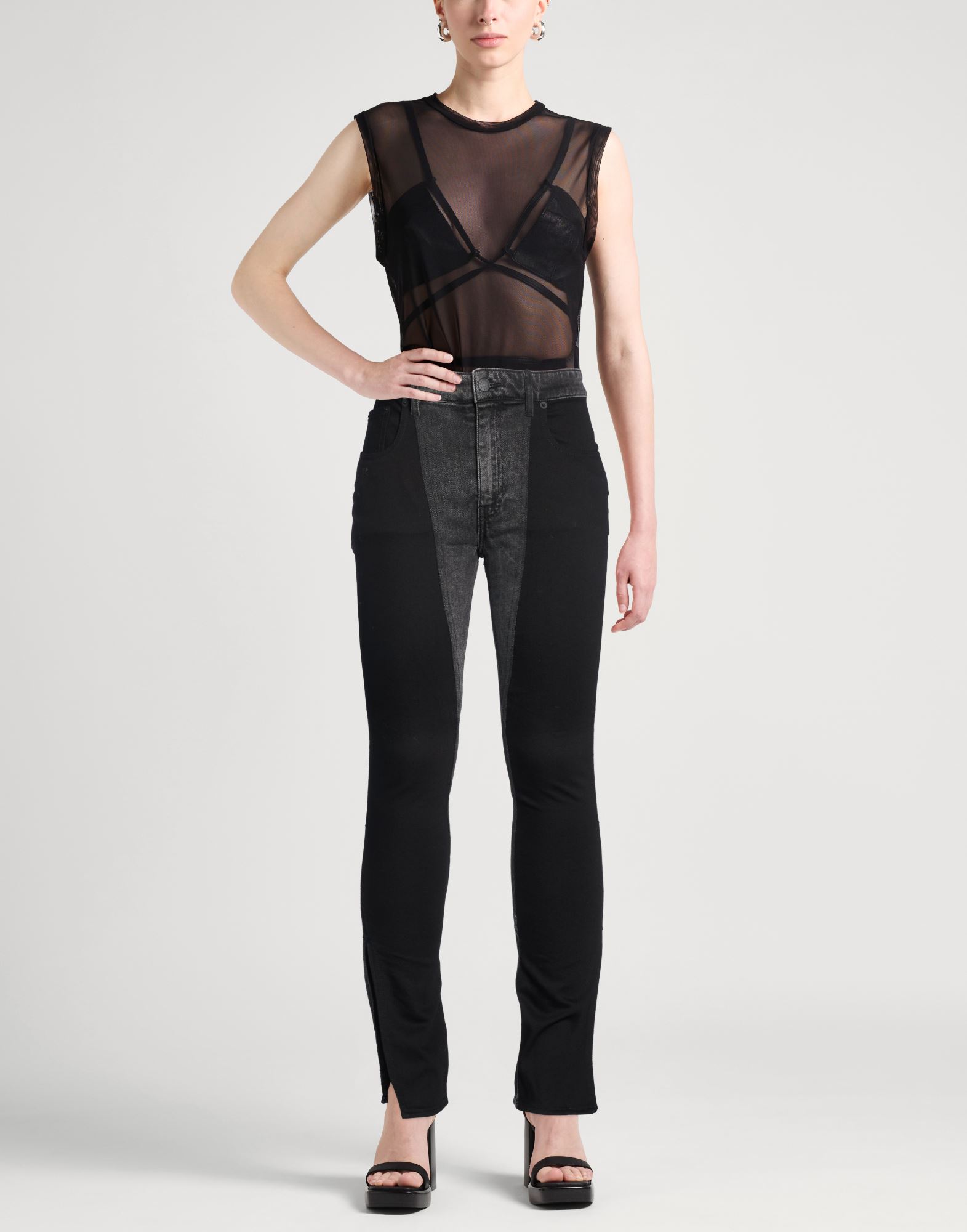  Mugler - Hosen & Röcke - Jeanshosen - On Yoox.com 