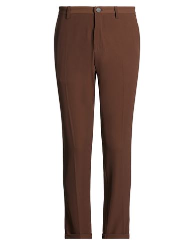 Imperial Man Pants Chocolate Brown Size 30 Polyester, Elastane