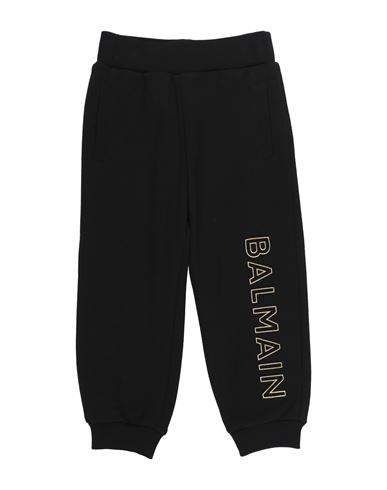 Balmain Babies'  Toddler Pants Black Size 6 Cotton