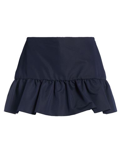 Sandro Woman Shorts & Bermuda Shorts Navy Size 8 Cotton, Acetate, Polyamide In Blue
