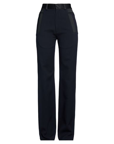 Vivienne Westwood Woman Pants Midnight Blue Size 2 Wool, Cotton, Elastane In Black