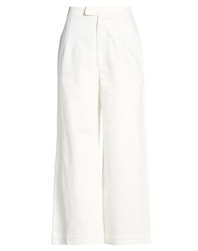 Jejia Woman Pants White Size 10 Cotton