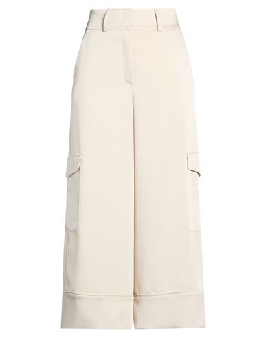 Beatrice B Beatrice .b Woman Pants Cream Size 4 Polyester In White
