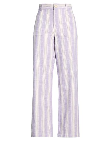Pantalones Mujer Lila 36 Mujer