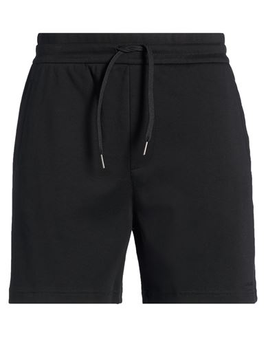 Armani Exchange Man Shorts & Bermuda Shorts Black Size M Cotton