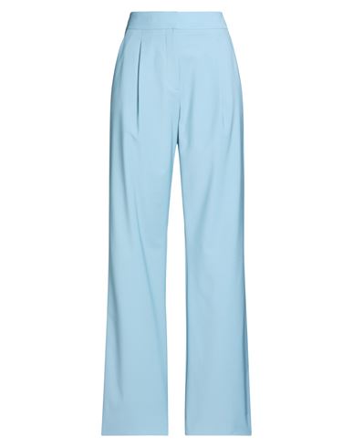 Veronica Beard Robinne Pleated Wool-blend Flared Pants In Blue