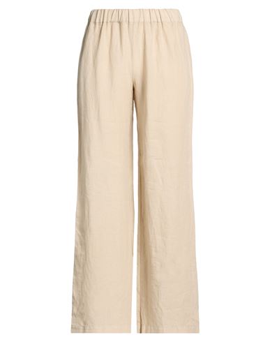 Pantalones Mujer Beige 34,36,38,40,42,44,46 Mujer