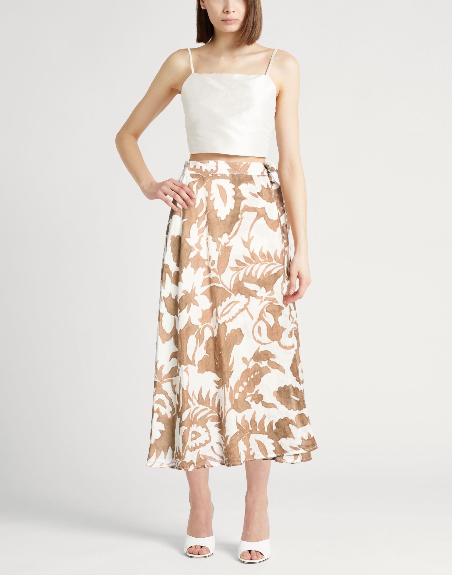  120% Lino - Hosen & Röcke - Midi-röcke - On Yoox.com 
