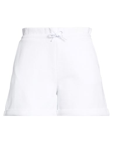 Ea7 Woman Shorts & Bermuda Shorts White Size Xxl Cotton, Polyester