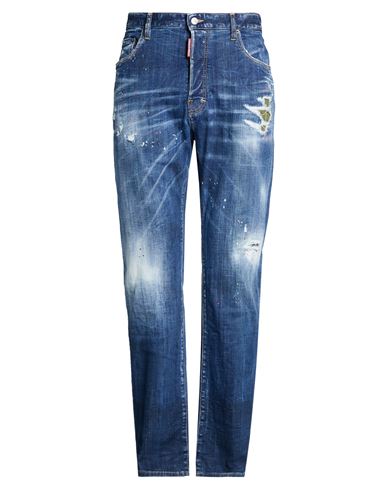 Pantalones vaqueros Hombre Azul marino 52 Hombre