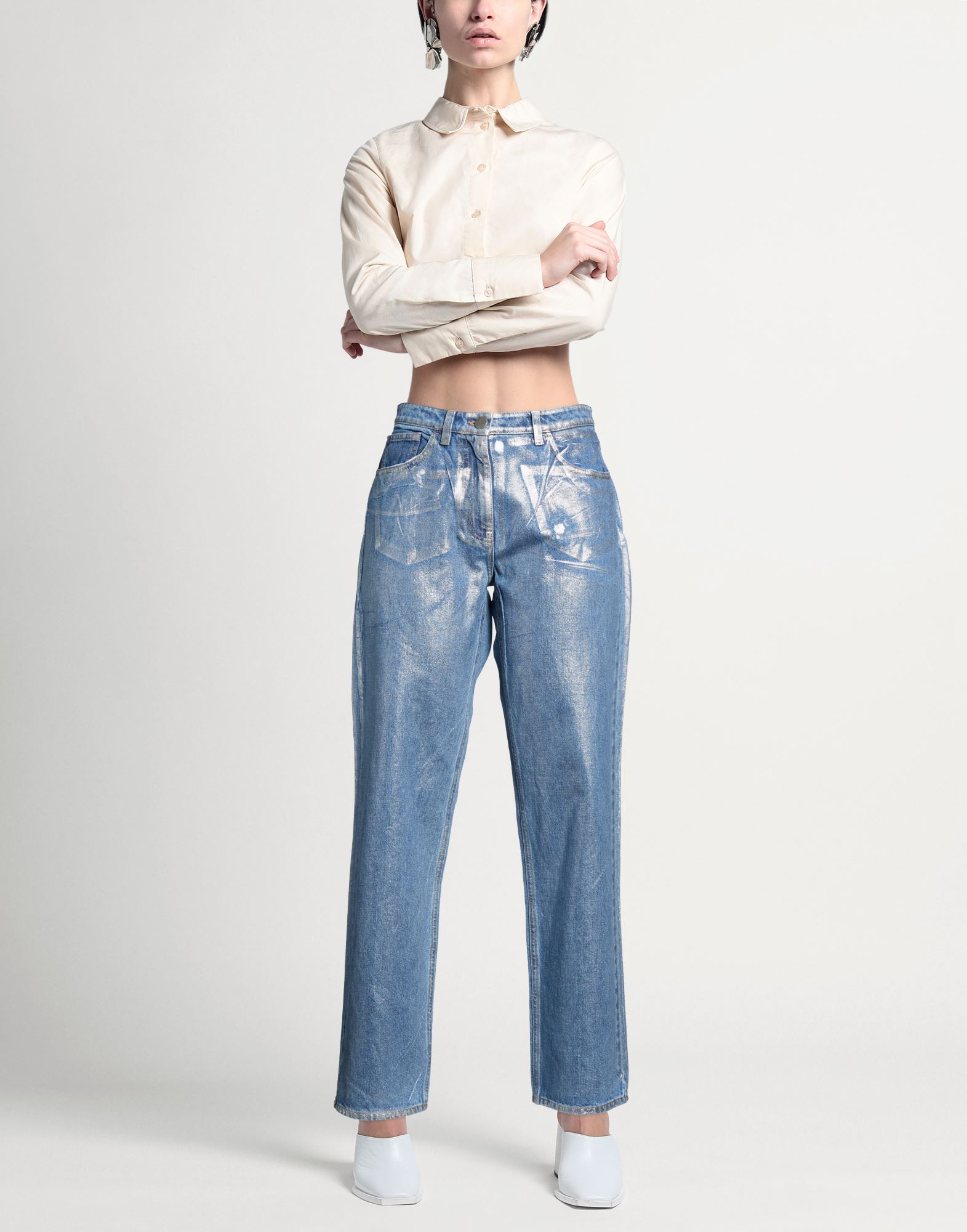  Mvp Wardrobe - Hosen & Röcke - Jeanshosen - On Yoox.com 