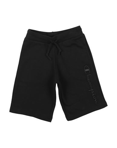 Champion Babies'  Toddler Boy Shorts & Bermuda Shorts Black Size 7 Cotton, Polyester