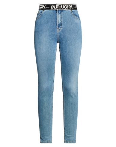 Blugirl Woman Jeans Blue Size 6 Cotton, Elastane