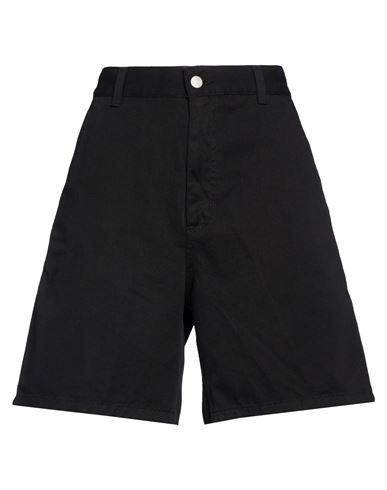 Carhartt Wip Woman Shorts & Bermuda Shorts Black Size 28 Cotton
