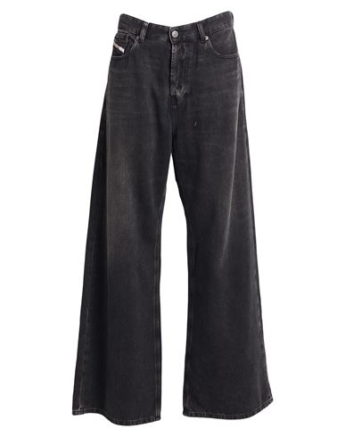 Diesel Woman Jeans Black Size 30w-32l Cotton, Linen