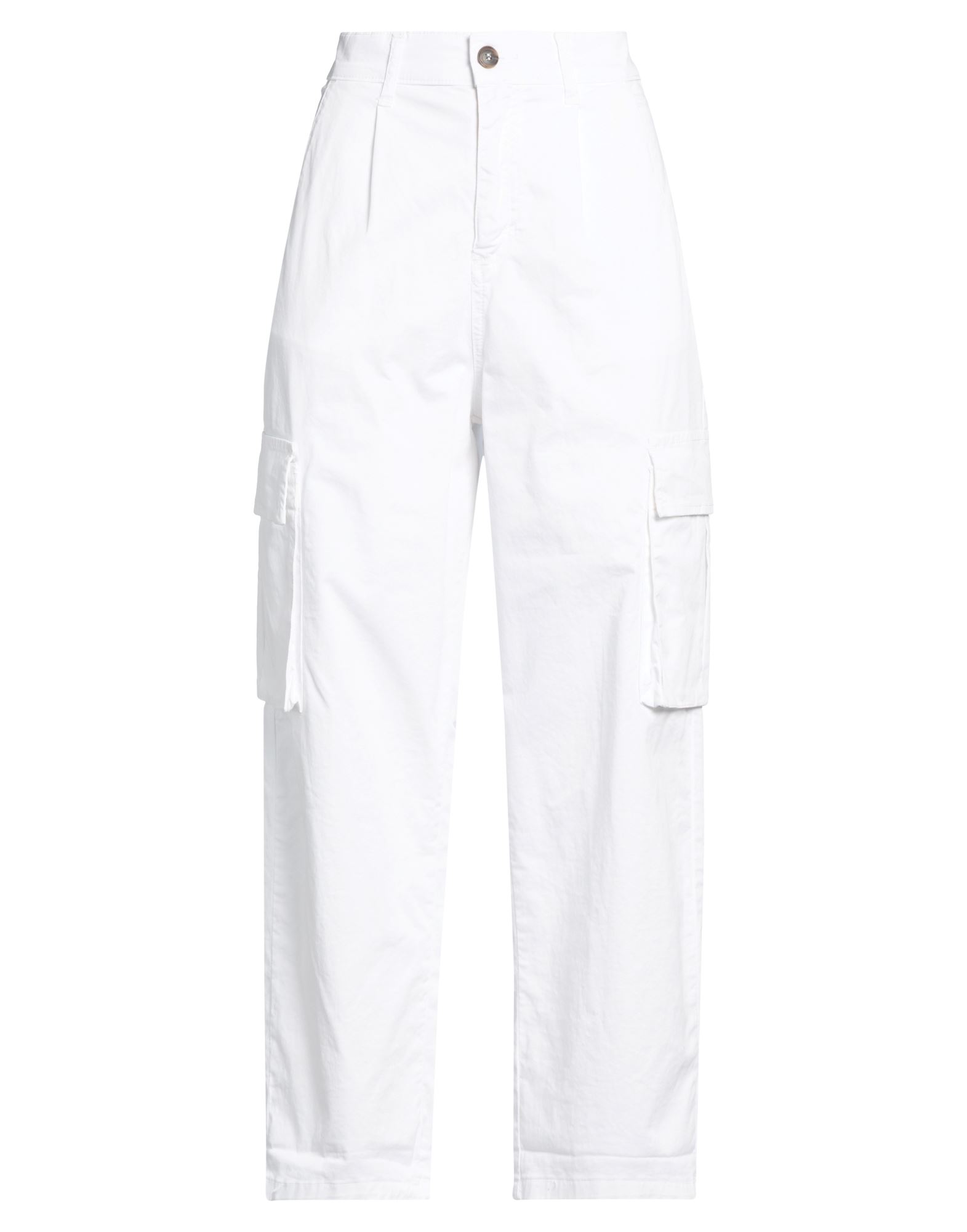 WHITE WISE BOTTOMWEAR Casual Παντελόνι