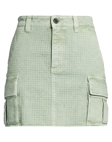 Jeansrock Damen Salbeigrün 36 Damen