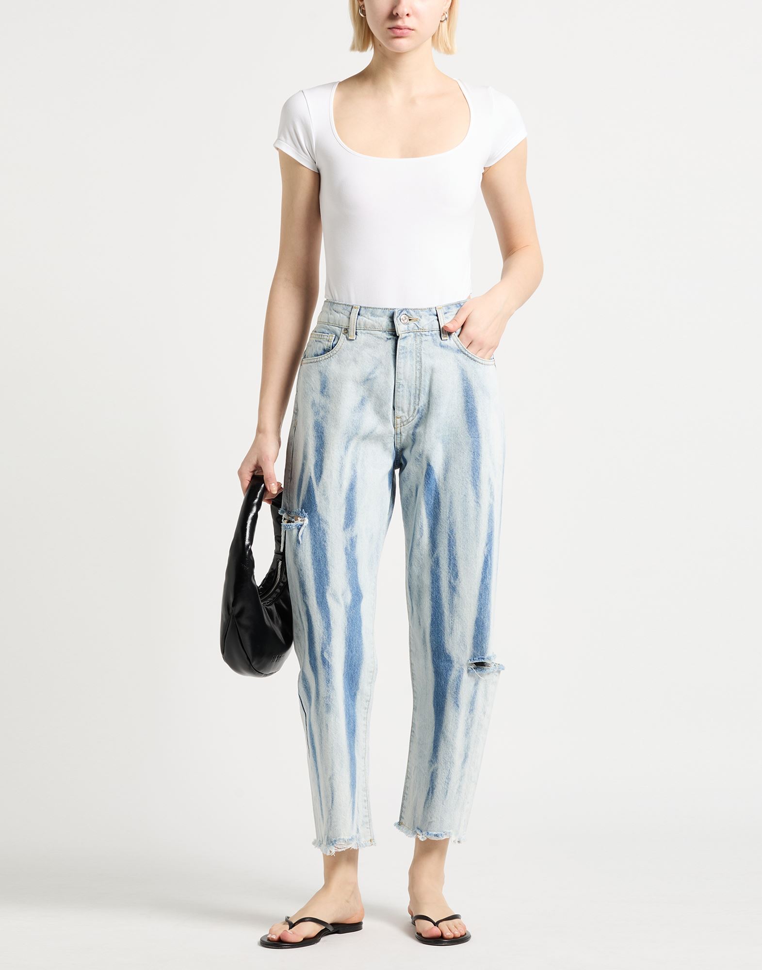  A Paper Kid - Hosen & Röcke - Jeanshosen - On Yoox.com 