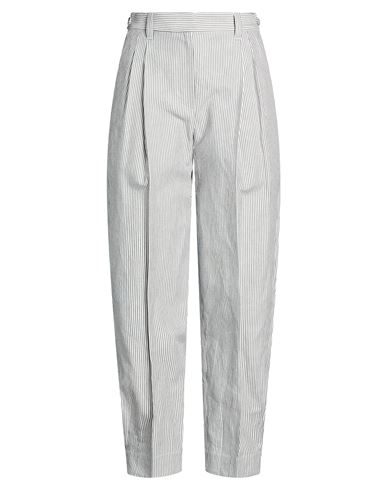 Brunello Cucinelli Woman Pants White Size 14 Cotton, Linen