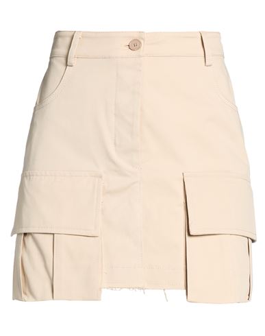 Minifalda Mujer Beige 34 Mujer