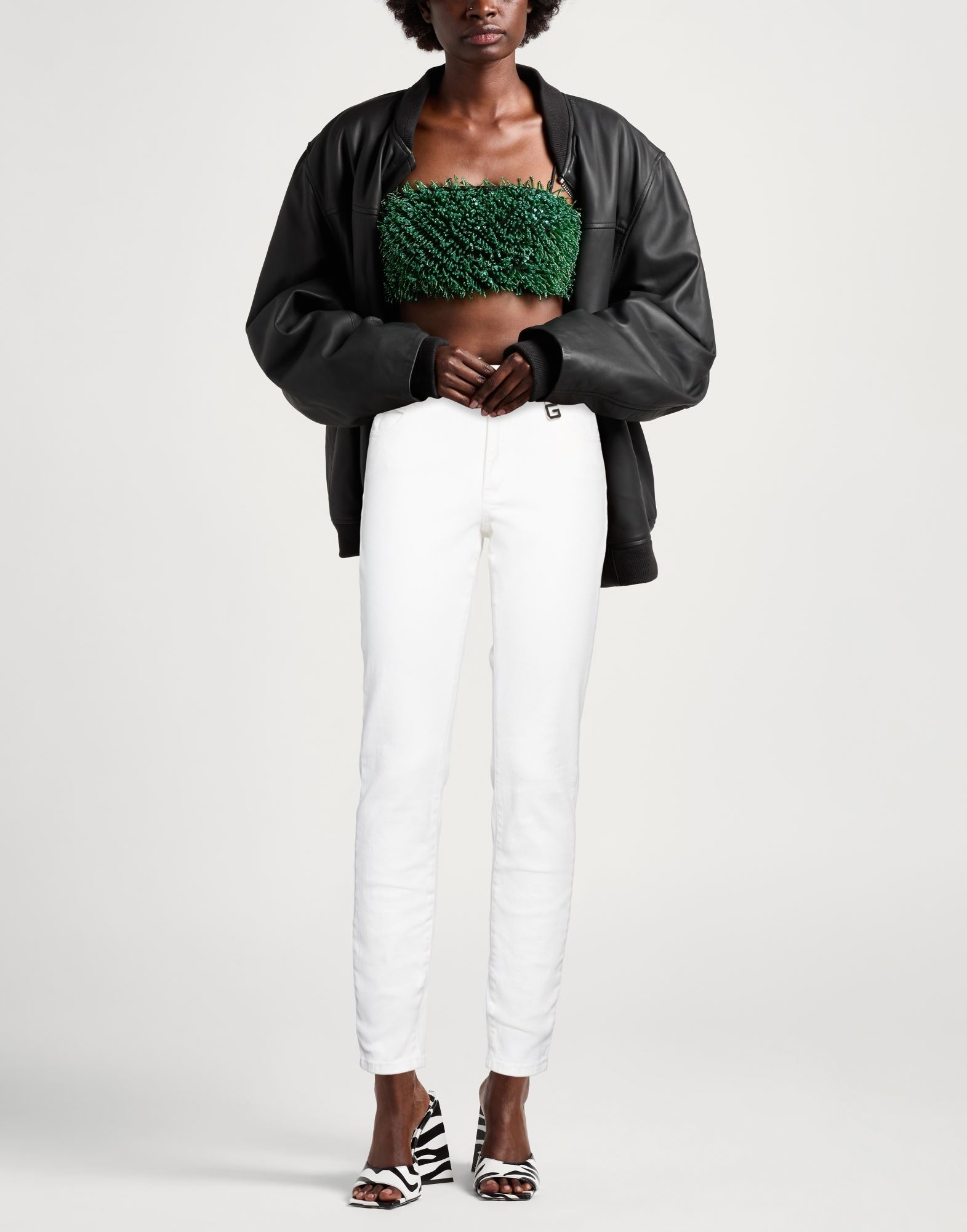  Gaëlle Paris - Hosen & Röcke - Jeanshosen - On Yoox.com 