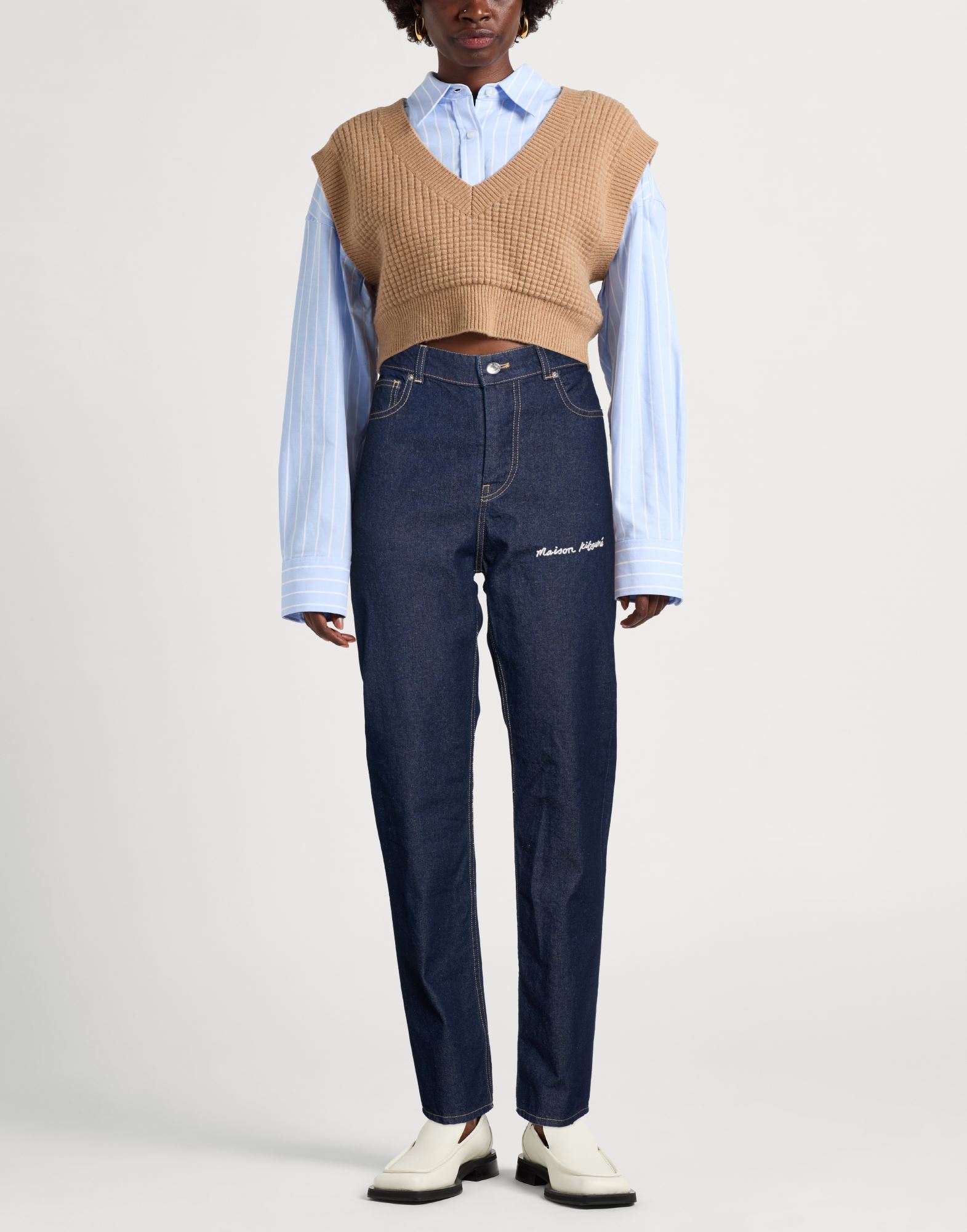 Maison Kitsuné - Hosen & Röcke - Jeanshosen - On Yoox.com 