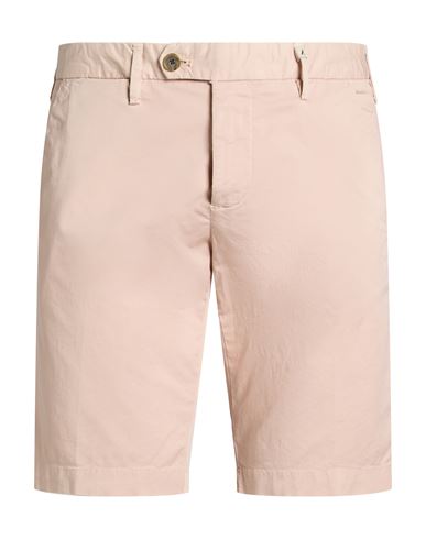 Myths Man Shorts & Bermuda Shorts Light Pink Size 38 Cotton, Elastane In Pattern
