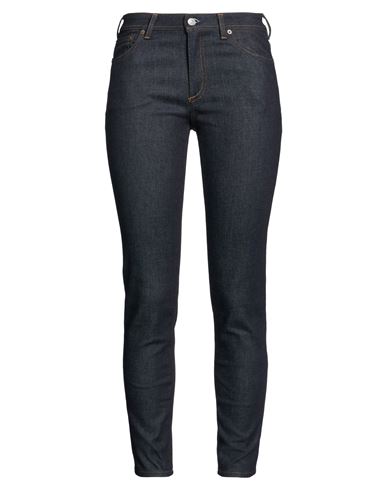 Acne Studios Woman Jeans Blue Size 27w-32l Cotton, Elastomultiester, Elastane In Multi