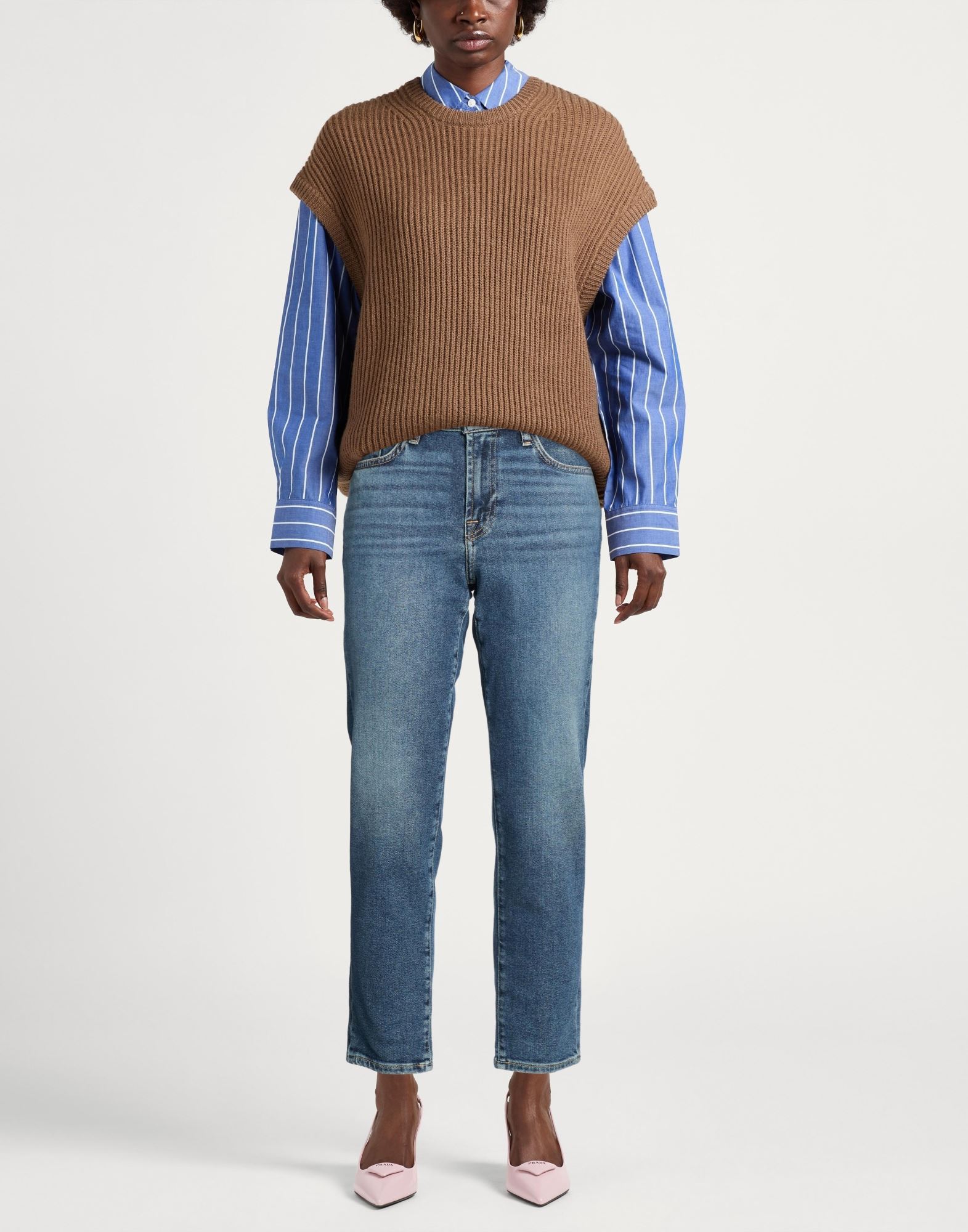  7 For All Mankind - Partes De Abajo - Pantalones Vaqueros - On Yoox.com 