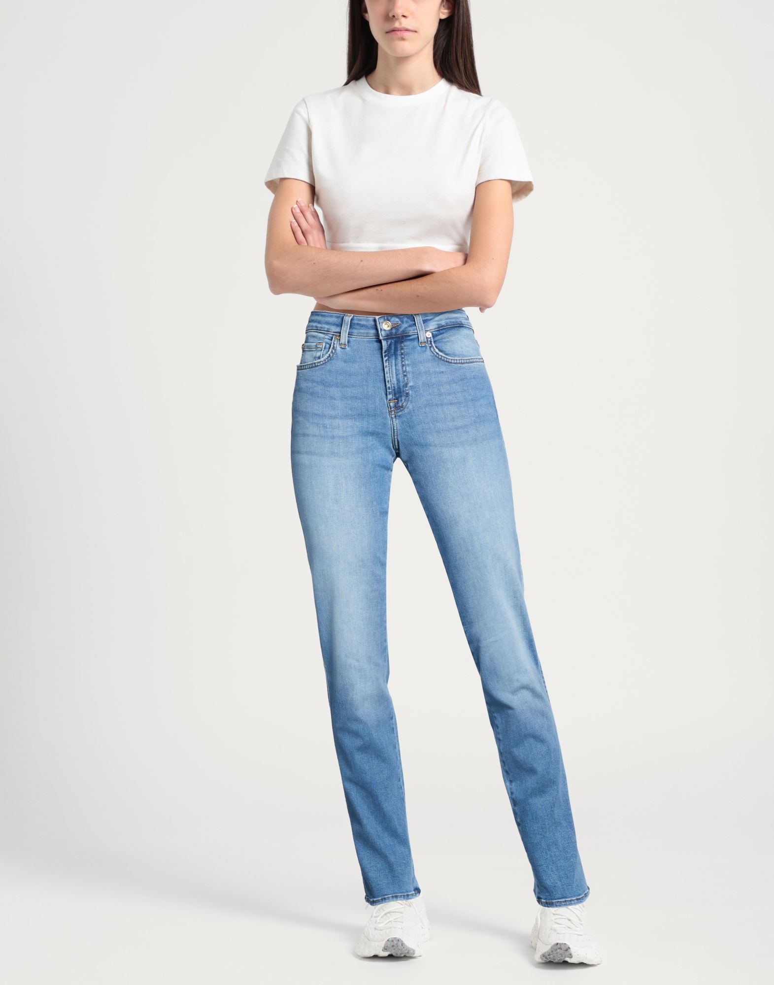  7 For All Mankind - Hosen & Röcke - Jeanshosen - On Yoox.com 