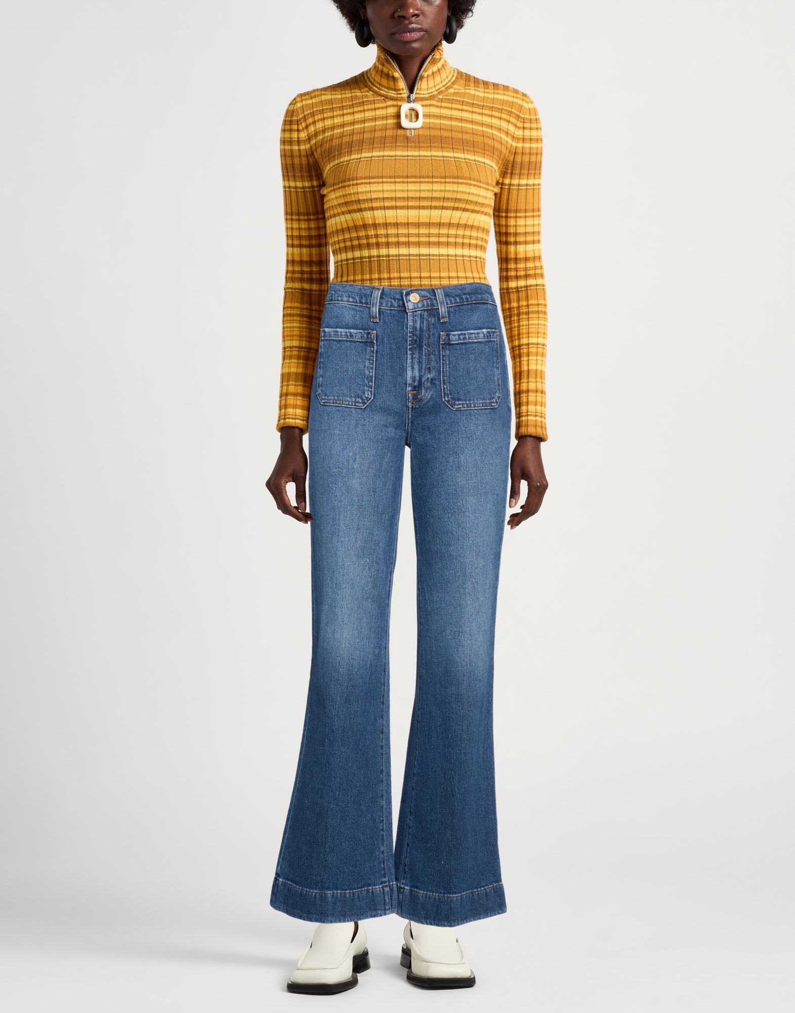  7 For All Mankind - Hosen & Röcke - Jeanshosen - On Yoox.com 
